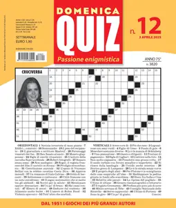 Domenica Quiz N.3820 - 3 Aprile 2025