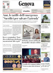 la Repubblica Genova - 23 Ottobre 2025