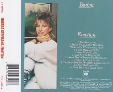 Barbra Streisand - Emotion (1984) [2008] CD-Rip