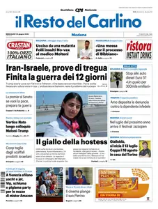 Il Resto del Carlino Modena - 25 Giugno 2025