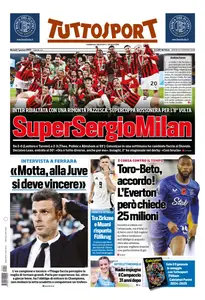 TuttoSport - 7 Gennaio 2025