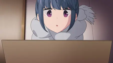 Yuru Camp 06 - Meat and Fall Colors and the Mystery Lake