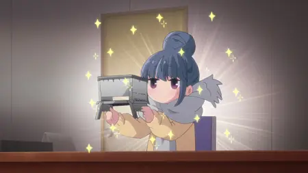 Yuru Camp 06 - Meat and Fall Colors and the Mystery Lake
