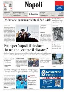 la Repubblica Napoli - 8 Aprile 2025
