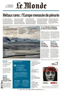Le Monde du Mardi 28 Octobre 2025