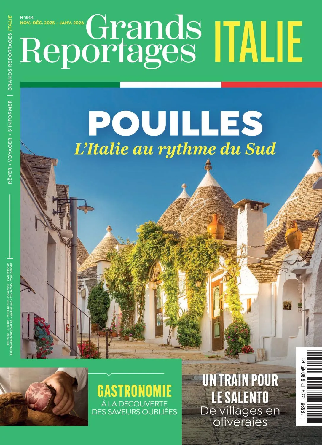 Grands Reportages N.544 - Novembre-Décembre 2025 - Janvier 2026
