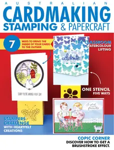 Australian Cardmaking, Stamping & Papercraft - Issue 28.3 2024