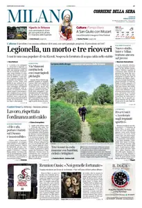 Corriere della Sera Milano - 3 Luglio 2025