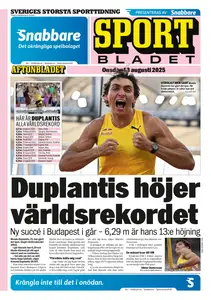 Sportbladet - 13 Augusti 2025