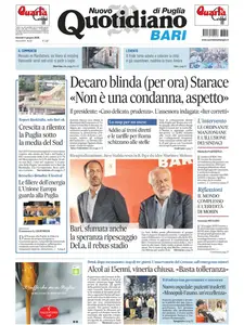 Quotidiano di Puglia Bari - 11 Giugno 2026