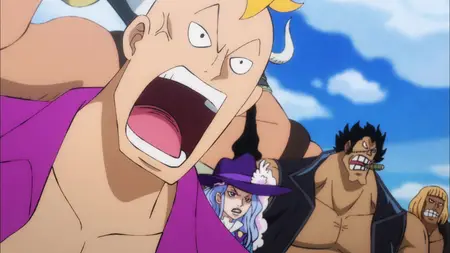 One Piece (1999 S21E72 Odens Determination! Whitebeards Test! ZR