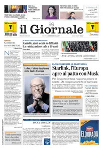 il Giornale - 8 Gennaio 2025