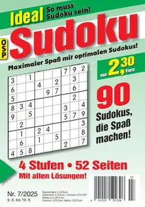 Ideal Sudoku - Nr.7 2025