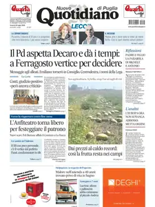 Quotidiano di Puglia Lecce - 25 Luglio 2025