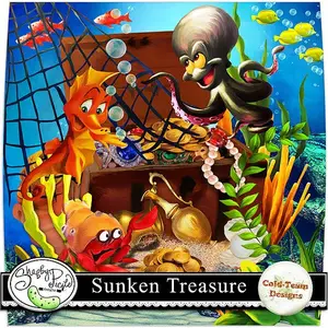 Scrap kit - Sunken Treasure