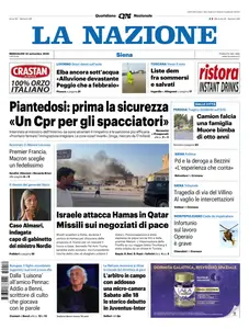 La Nazione Siena - 10 Settembre 2025