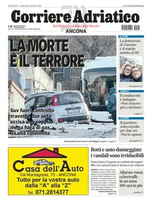 Corriere Adriatico Ancona - 5 Gennaio 2025