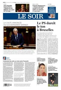 Le Soir - 3 Décembre 2024