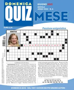 Domenica Quiz Mese N.354 - Giugno 2025