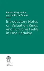 Introductory Notes on Valuation Rings and Function Fields in One Variable (Repost)