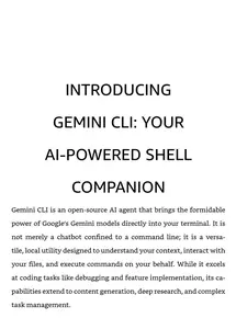 Gemini CLI and MCP