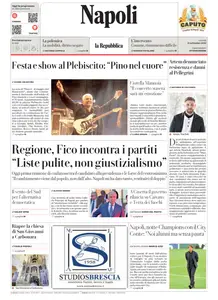 la Repubblica Napoli - 18 Settembre 2025