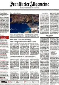 Frankfurter Allgemeine Zeitung vom 11. August 2012