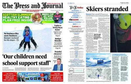 The Press and Journal Inverness – January 22, 2018