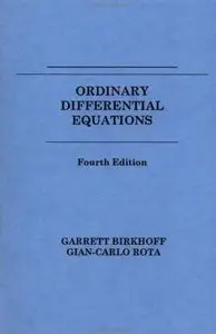 Ordinary Differential Equations by Garrett Birkhoff