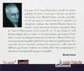 Jean-Paul Sartre, Michel Contat, "Sartre, autoportrait à 70 ans: Entretiens", Vol. 2