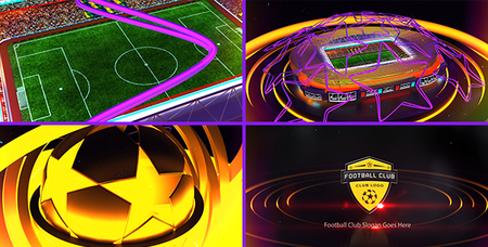 Football Club Logo Opener - Project for After Effects (VideoHive)