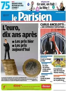 Le Parisien & Journal de Paris du Samedi 31 Décembre 2011