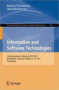 Information and Software Technologies: 23rd International Conference