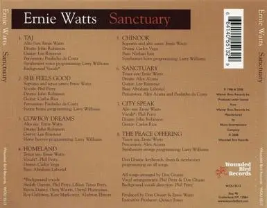 Ernie Watts - Sanctuary (1986) {Wounded Bird}