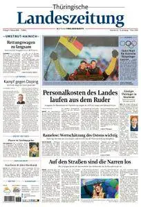 Thüringische Landeszeitung Unstrut-Hainich-Kreis - 09. Februar 2018