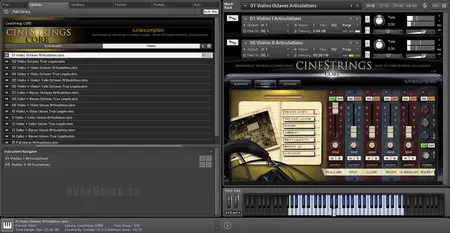 CineSamples CineStrings CORE v1.2 KONTAKT