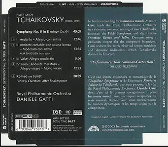 Piotr Ilyich Tchaikovsky - Symphony No. 5 & Romeo & Juliet (2004) {Hybrid-SACD // ISO & FLAC} 