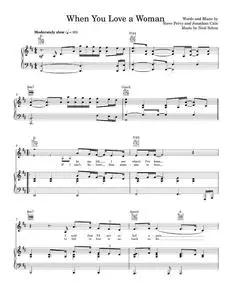 When You Love A Woman - Journey, Steve Perry (Piano-Vocal-Guitar)