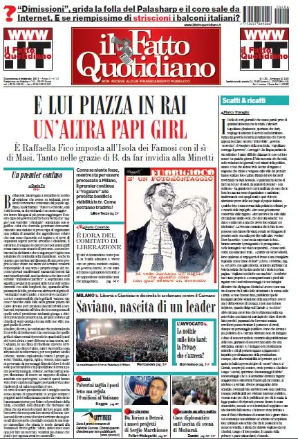 Il Fatto Quotidiano (06-02-11)