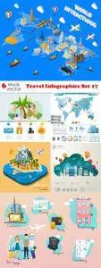 Vectors - Travel Infographics Set 17