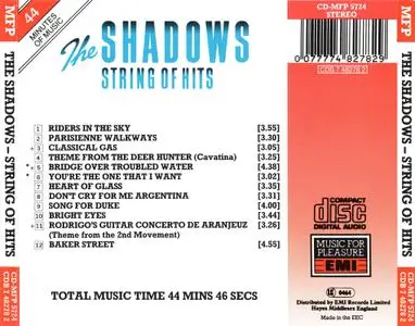 The Shadows - String Of Hits (1979)