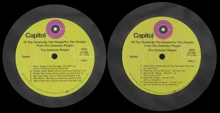 The Common People ‎- Of The People... (1969) US 180g Pressing - LP/FLAC In 24bit/96kHz