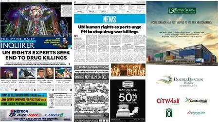 Philippine Daily Inquirer – November 25, 2017