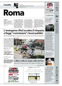 la Repubblica Roma - 10 Febbraio 2019