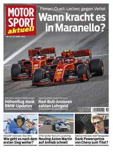 MOTORSPORT aktuell – 25. April 2019