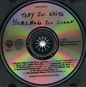 Tony Joe White - Homemade Ice Cream (1973) Reissue 2002