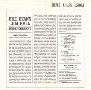 Bill Evans & Jim Hall - Undercurrent (1962) {Liberty Japan, CP32-5187, Black Triangle Early Press}