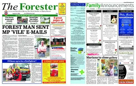 The Forester – August 14, 2019