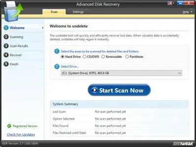 Systweak Advanced Disk Recovery 2.7.1200.18041 Multilingual