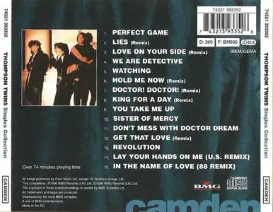 Thompson Twins - Singles Collection (1996) {Camden/BMG}